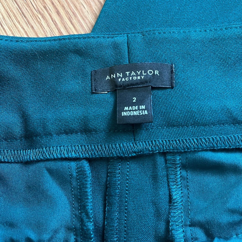 Ann Taylor Turquoise Skirt